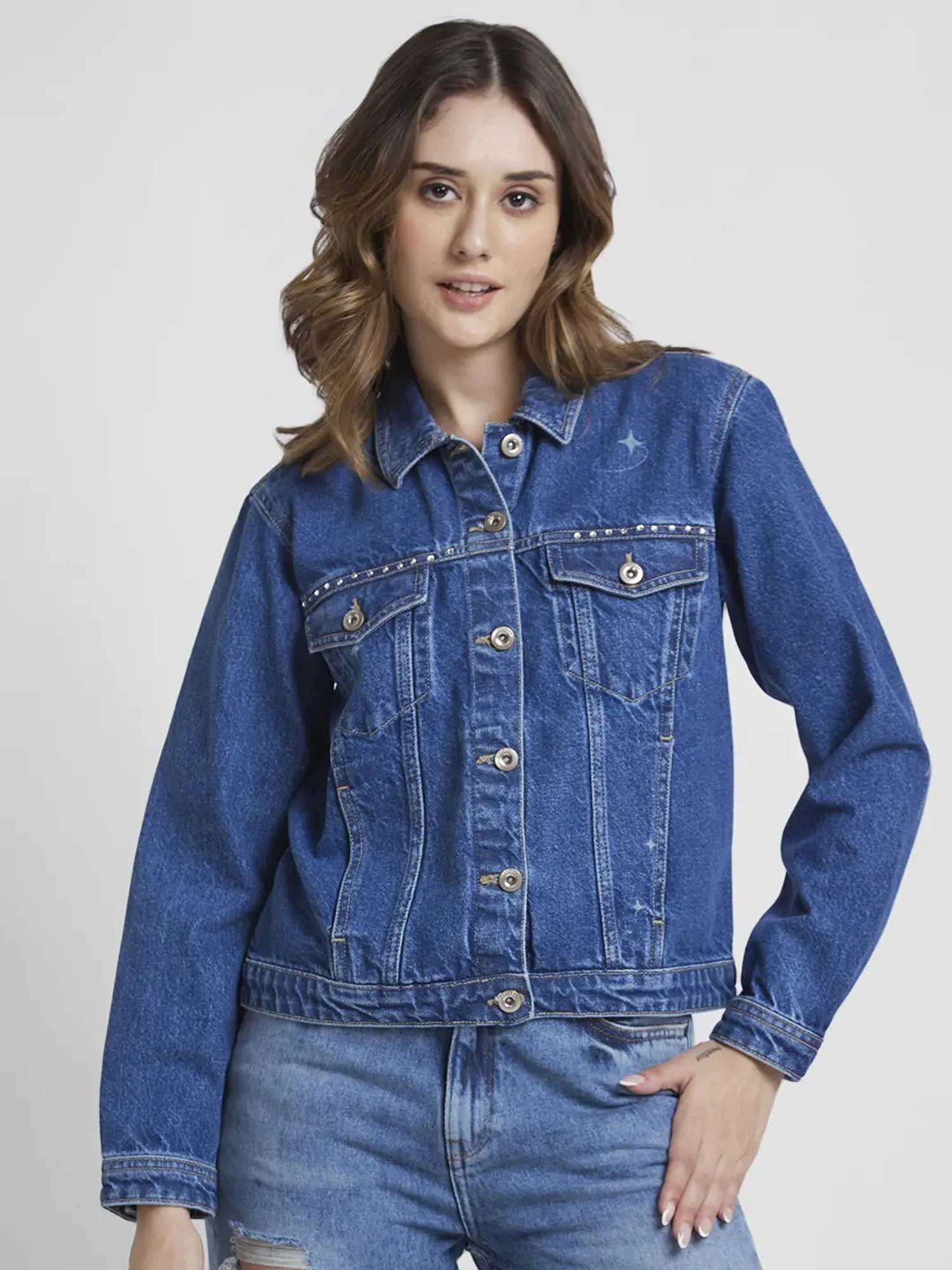 Spykar shop jeans jacket