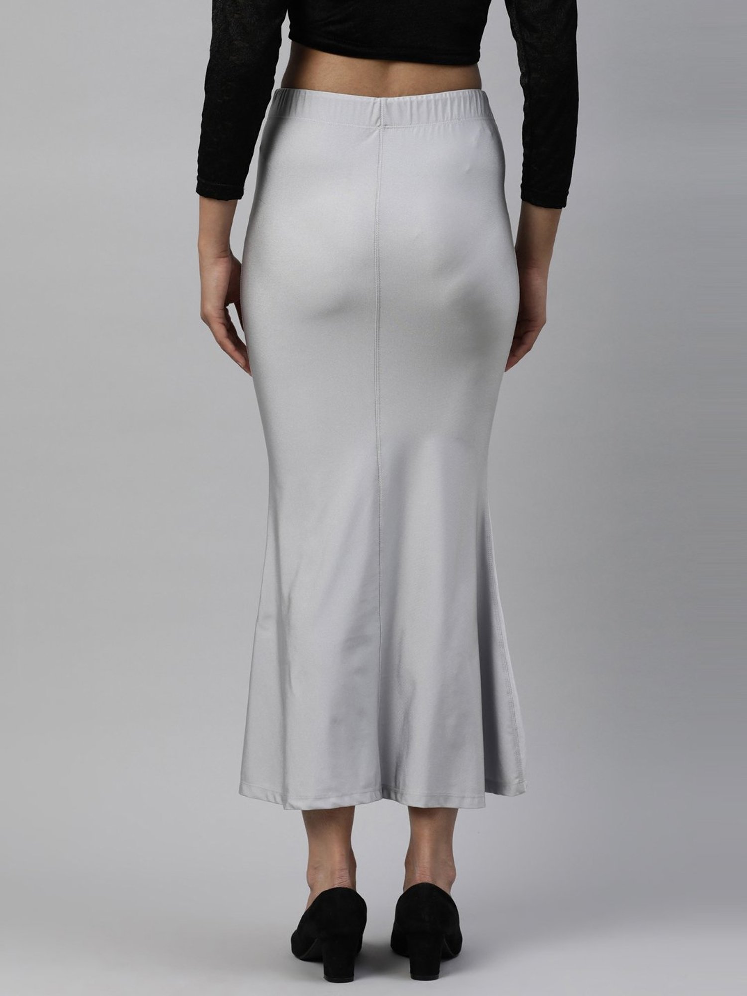 Buy TWIN BIRDS Silver & White Plain Saree Shapewear - Pack Of 2 for Women  Online @ Tata CLiQ