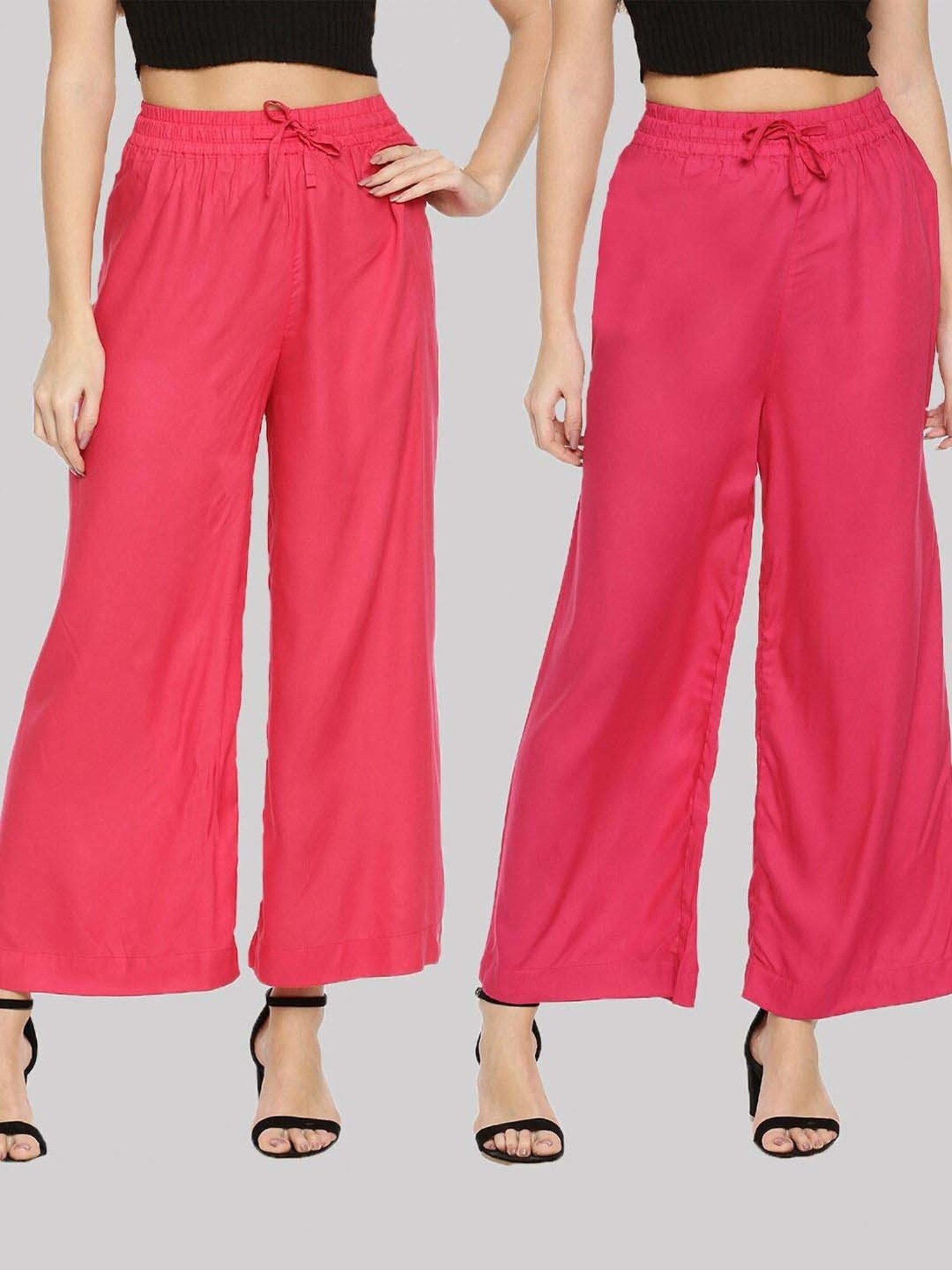 Twin Birds Ladies Plazo Pant Assorted Online at Best Price, Ladies Palazzo  Pants