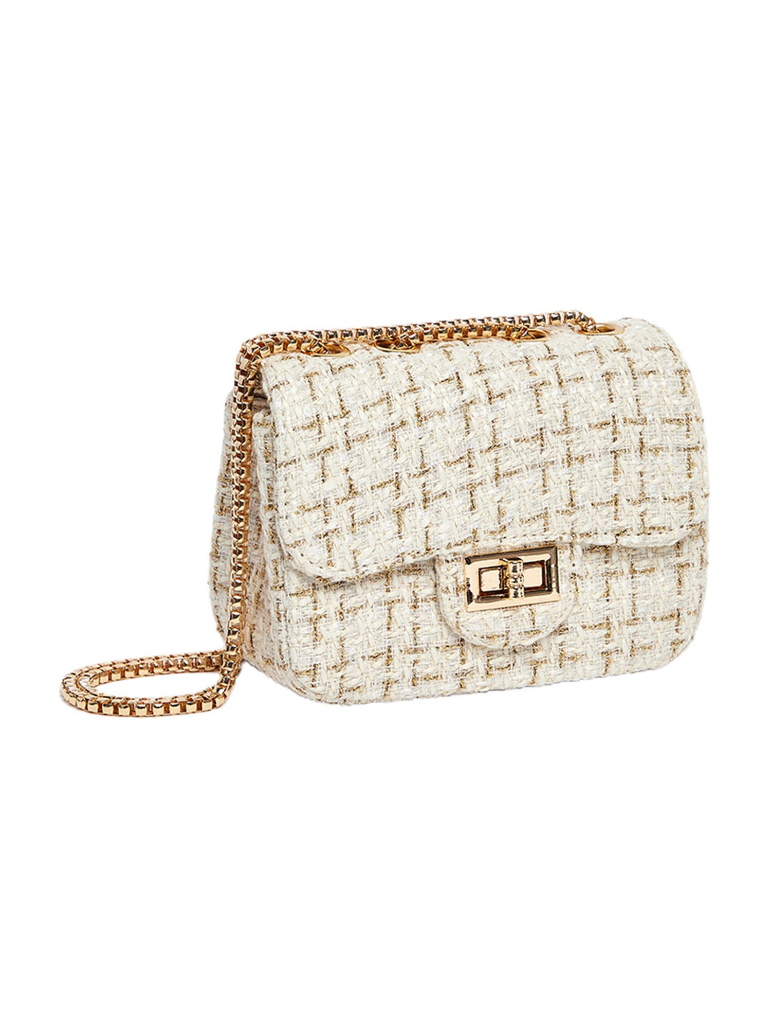 JILLSTUART TWEED MATERIAL BIG FLAP TYPE SHOULDER BAG Buy