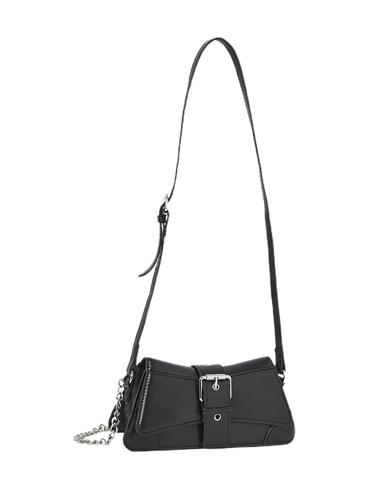 Buy Styli Black Printed Cross Body Bag at Best Price @ Tata CLiQ