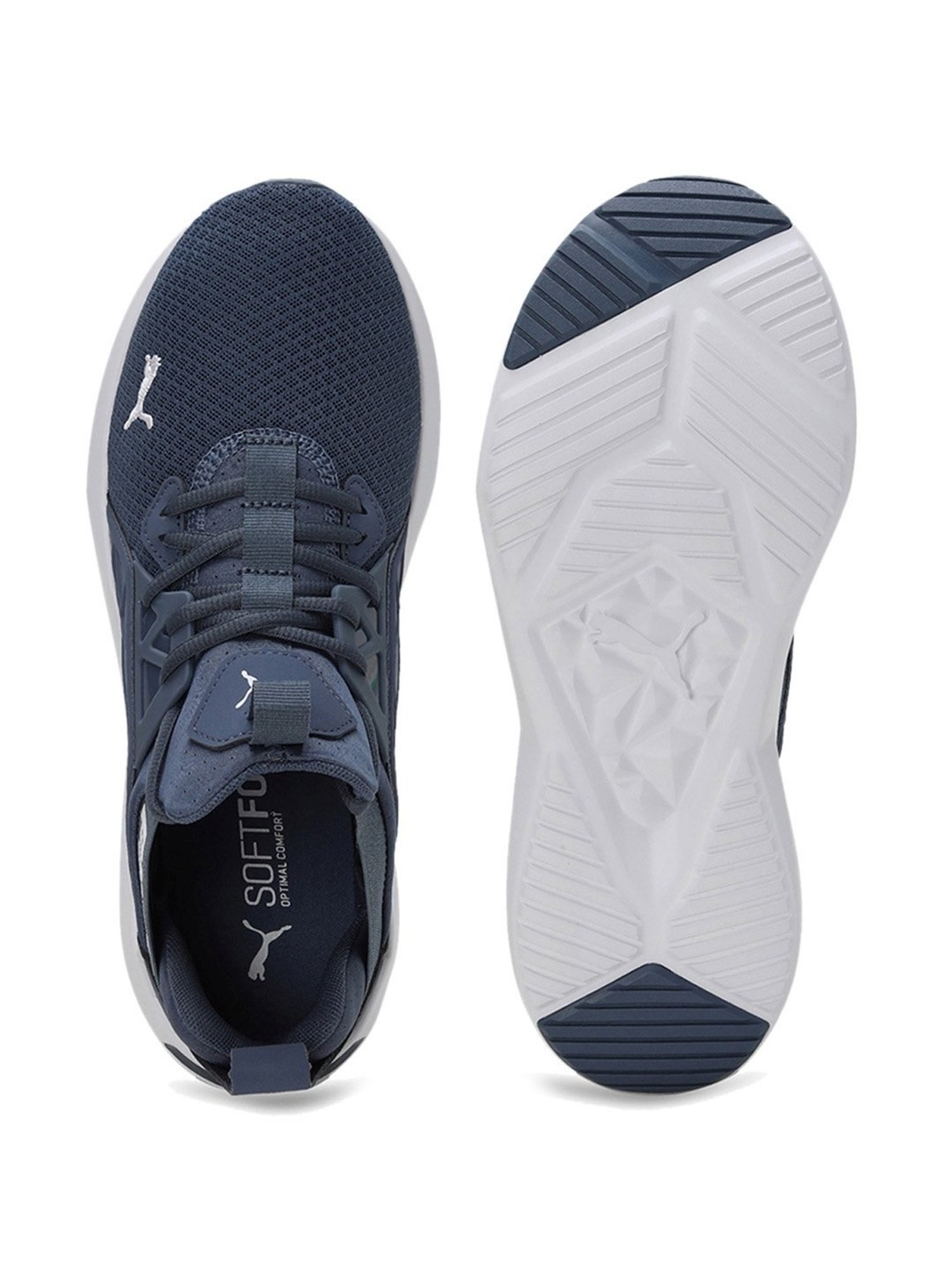 Puma soft foam cheap blue shoes