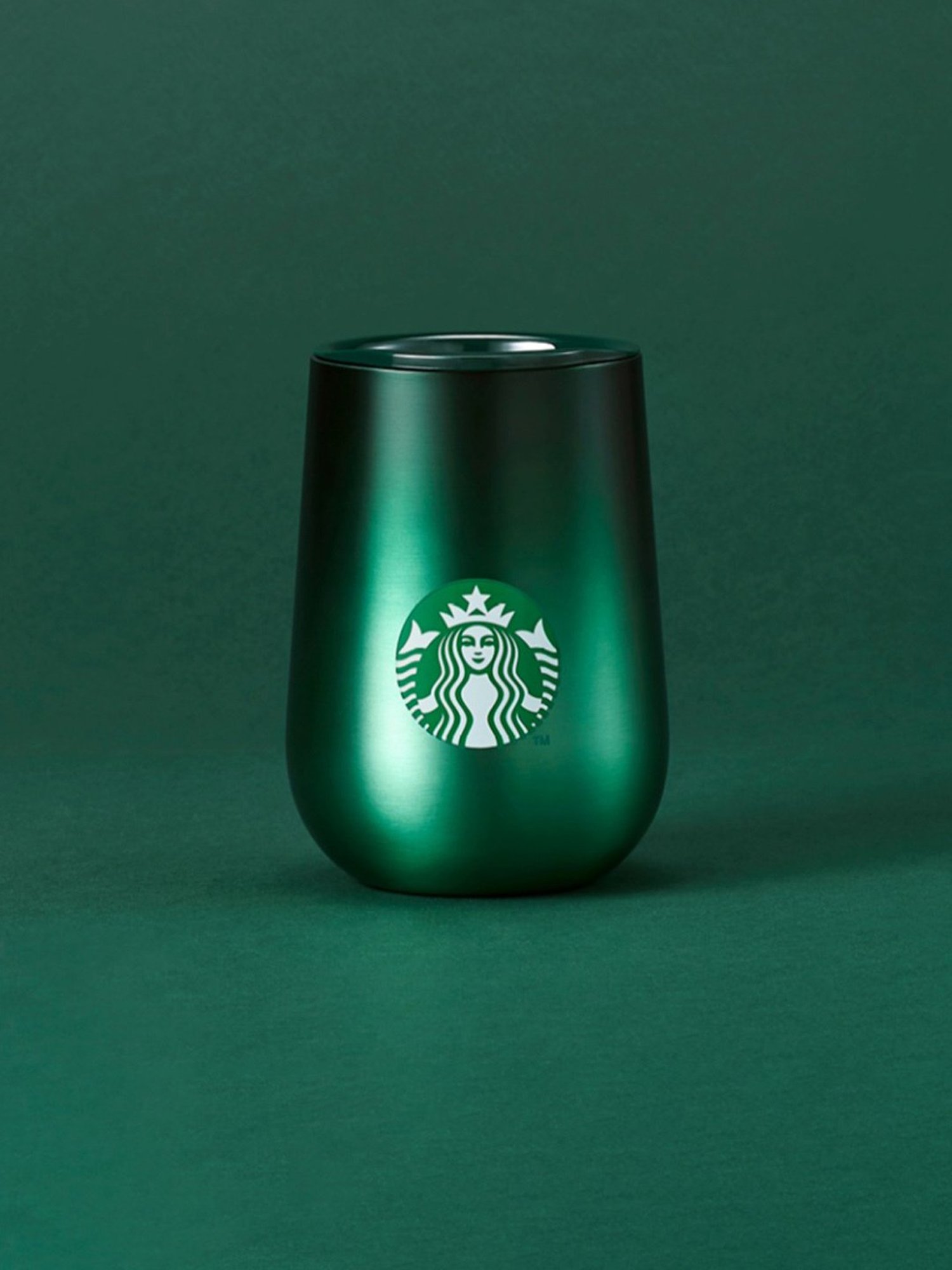 Starbucks Black-green Color Transition Thermos 473 ml