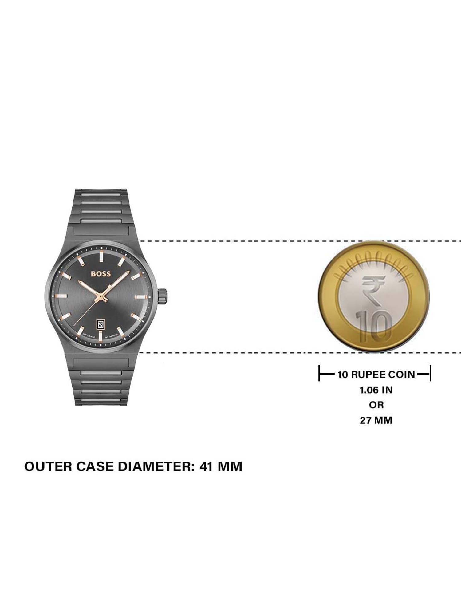 Price Tata MGI-1514078 Buy for CLiQ at Analog @ Boss Best Men Candor Watch