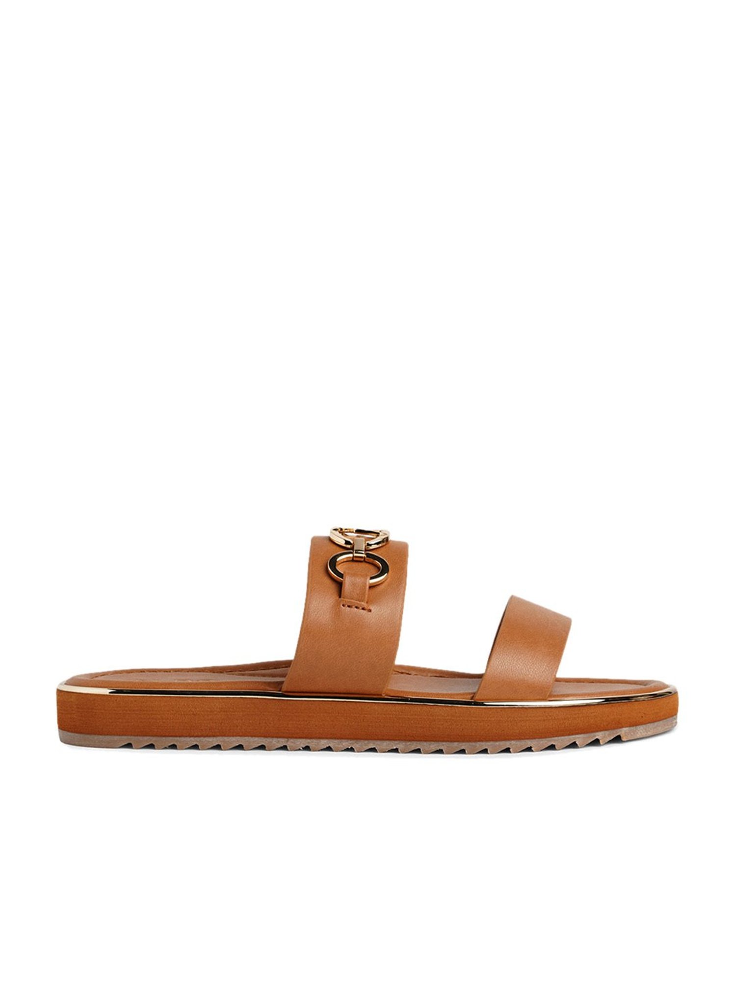 Buy online Brown Synthetic Sandals from heels for Women by Khadims for ₹599  at 40% off | 2024 Limeroad.com