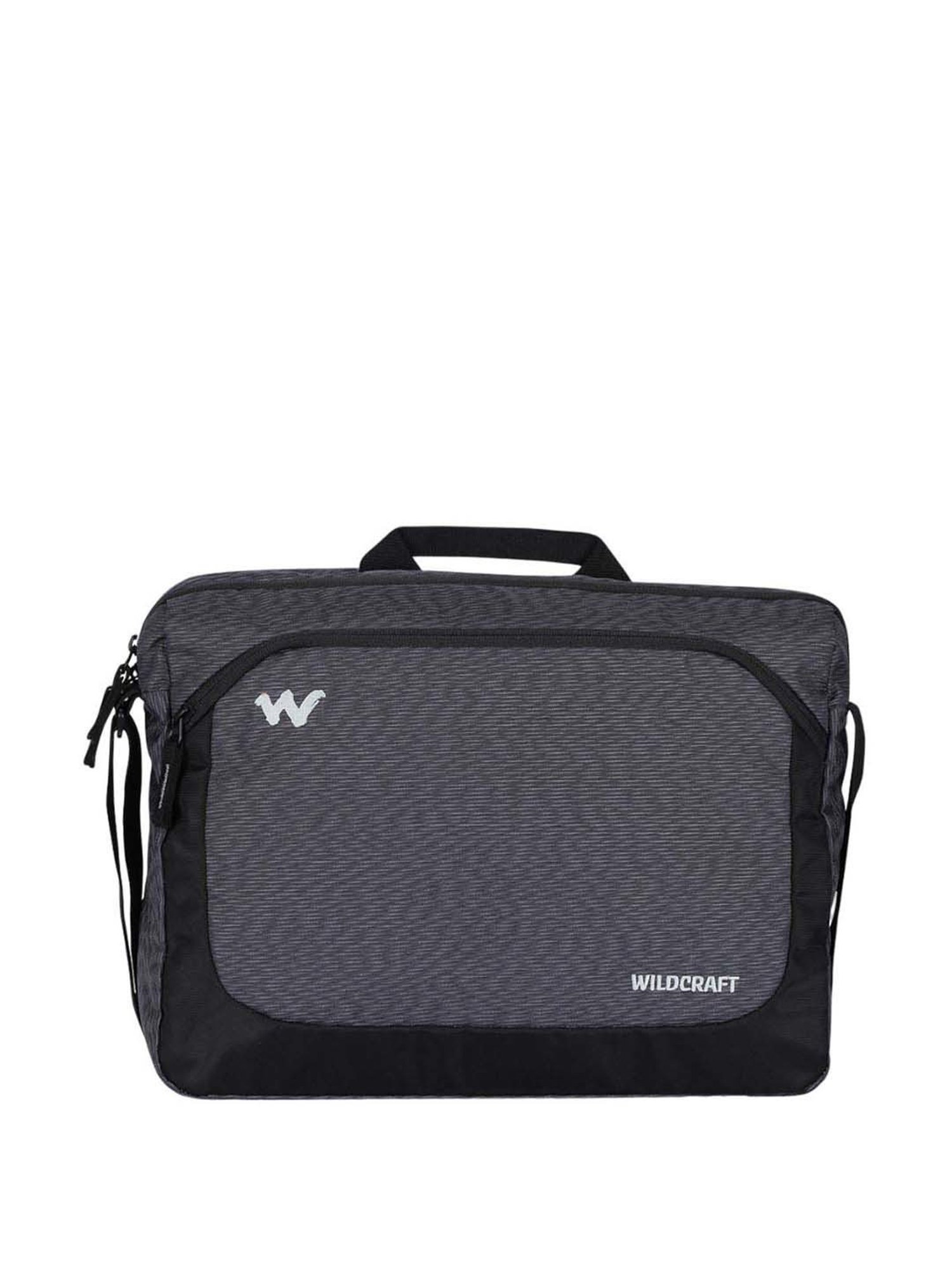 Buy Wildcraft Courier 2 Dark Grey Solid Medium Laptop Messenger