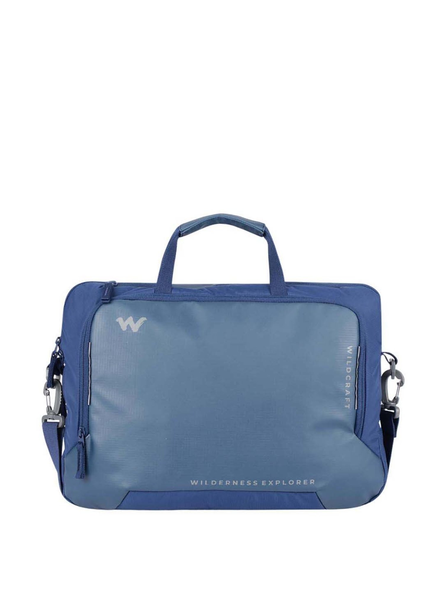 Buy Wildcraft Icon Blue Solid Medium Laptop Messenger Bag Online At Best  Price @ Tata CLiQ