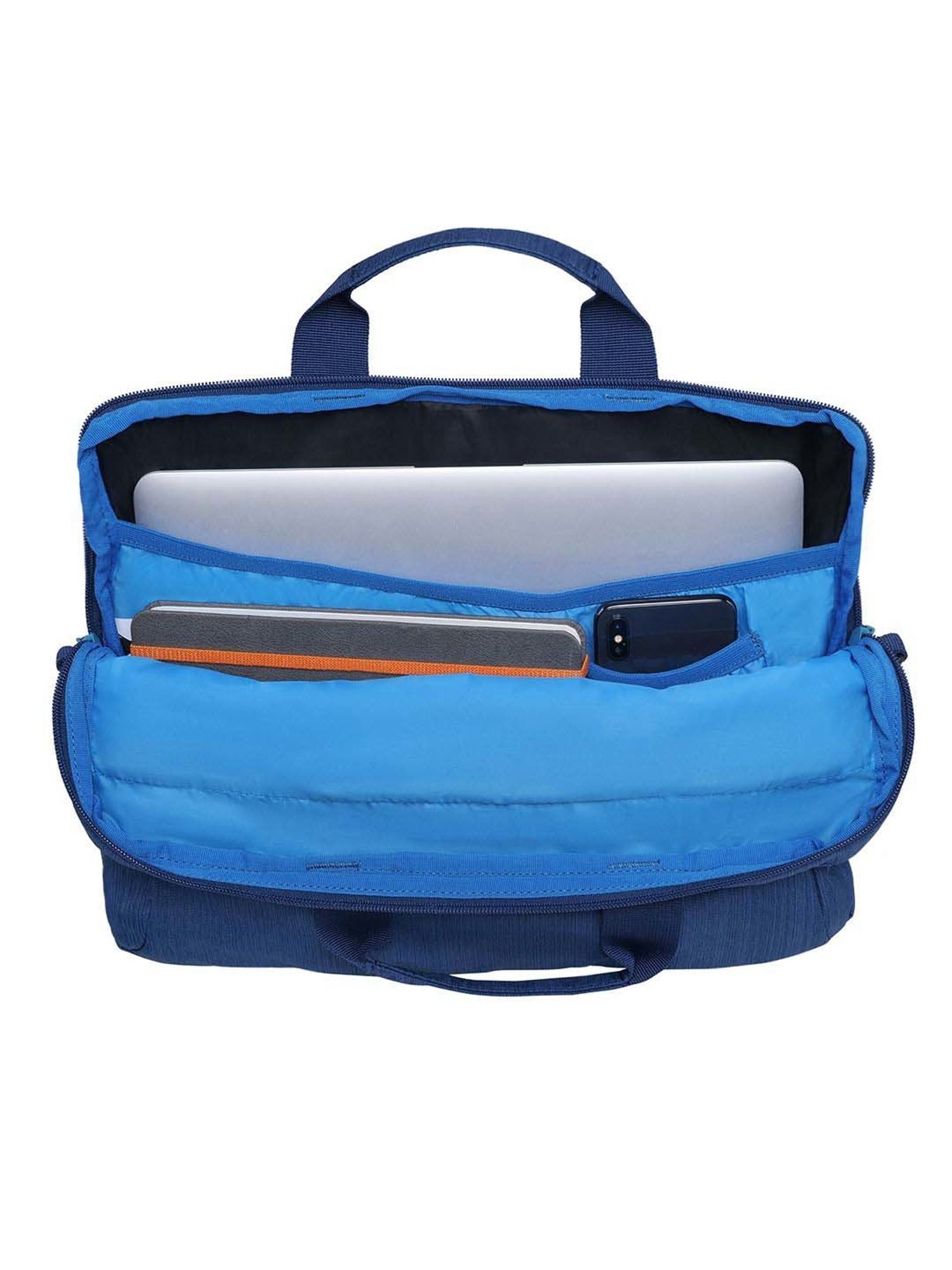 Buy Wildcraft Icon Blue Solid Medium Laptop Messenger Bag Online At Best  Price @ Tata CLiQ