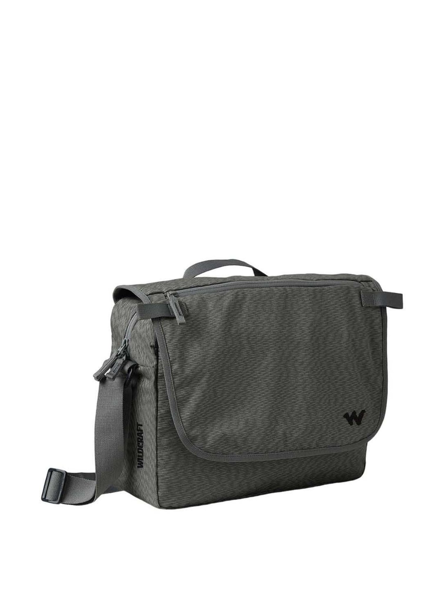 Buy Wildcraft Street Grey Solid Medium Laptop Messenger Bag Online At Best  Price @ Tata CLiQ