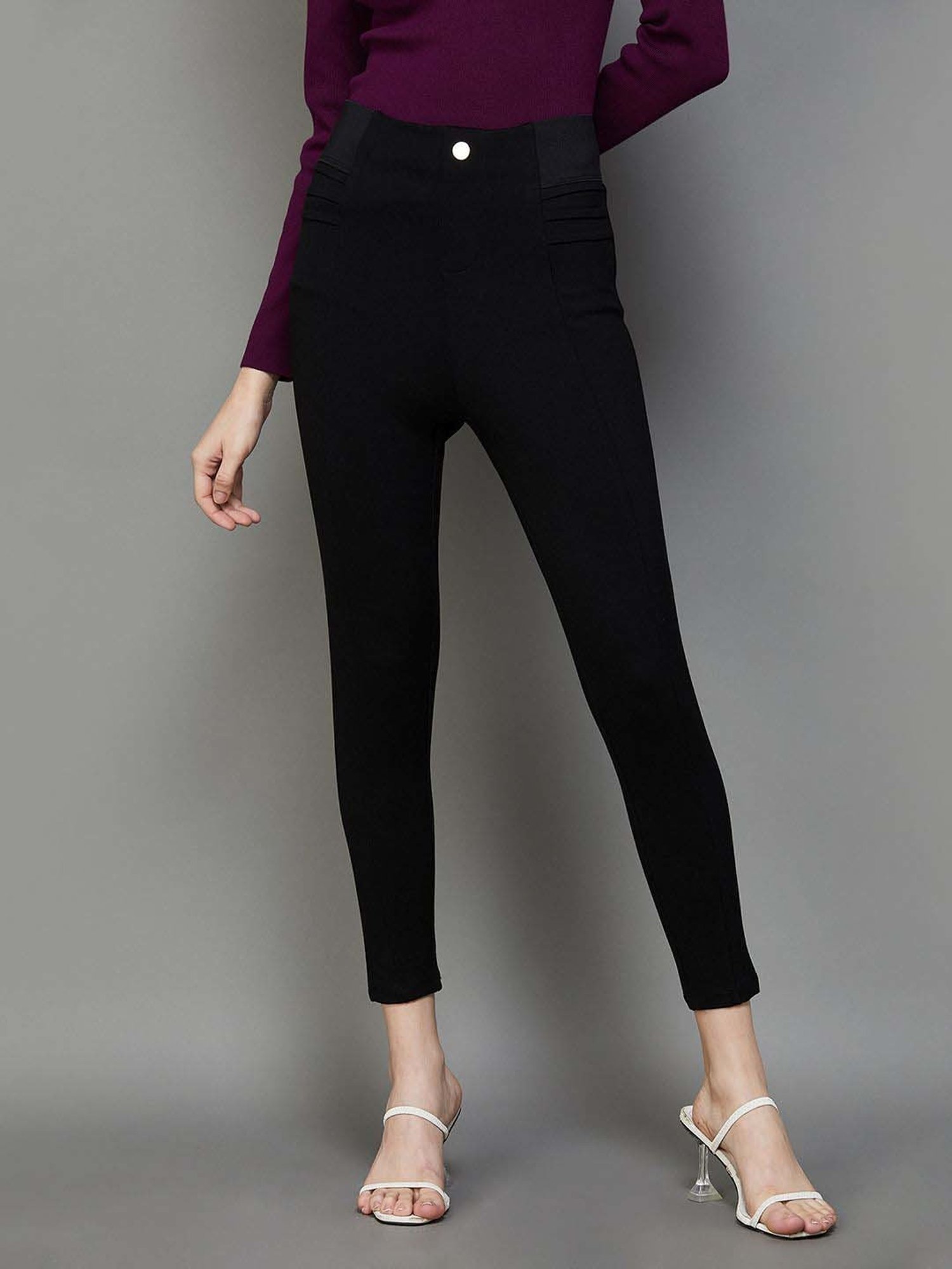 Ginger by Lifestyle Black High Rise Jeggings