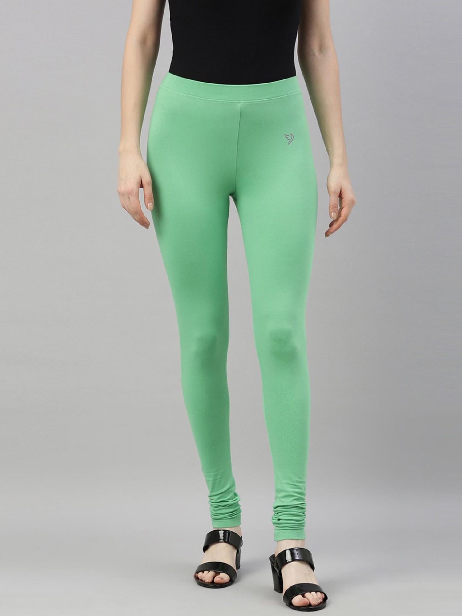 Buy Lyra Light Green Churidar Leggings Online