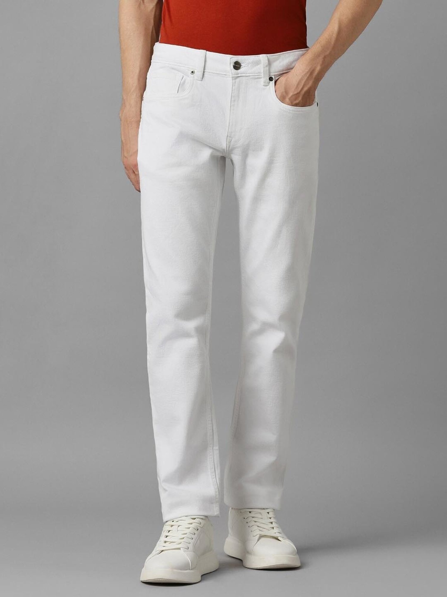 Shops white denim jeans mens