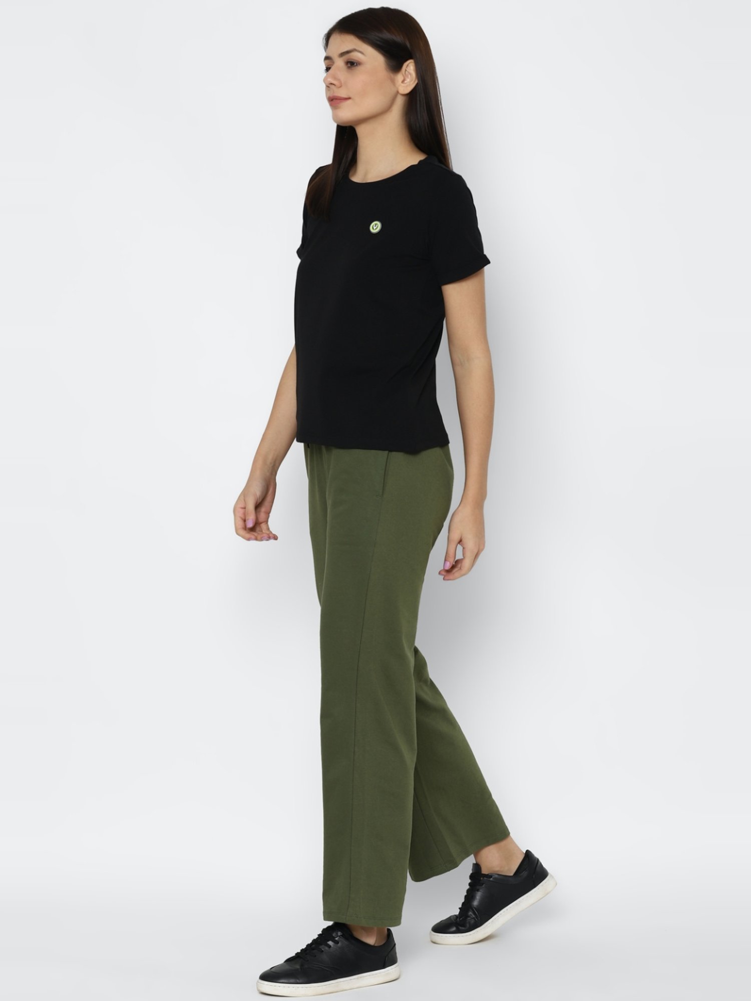 Xpose Trousers and Pants : Buy Xpose Women Navy Solid Slim Fit High Rise  Trouser Online | Nykaa Fashion