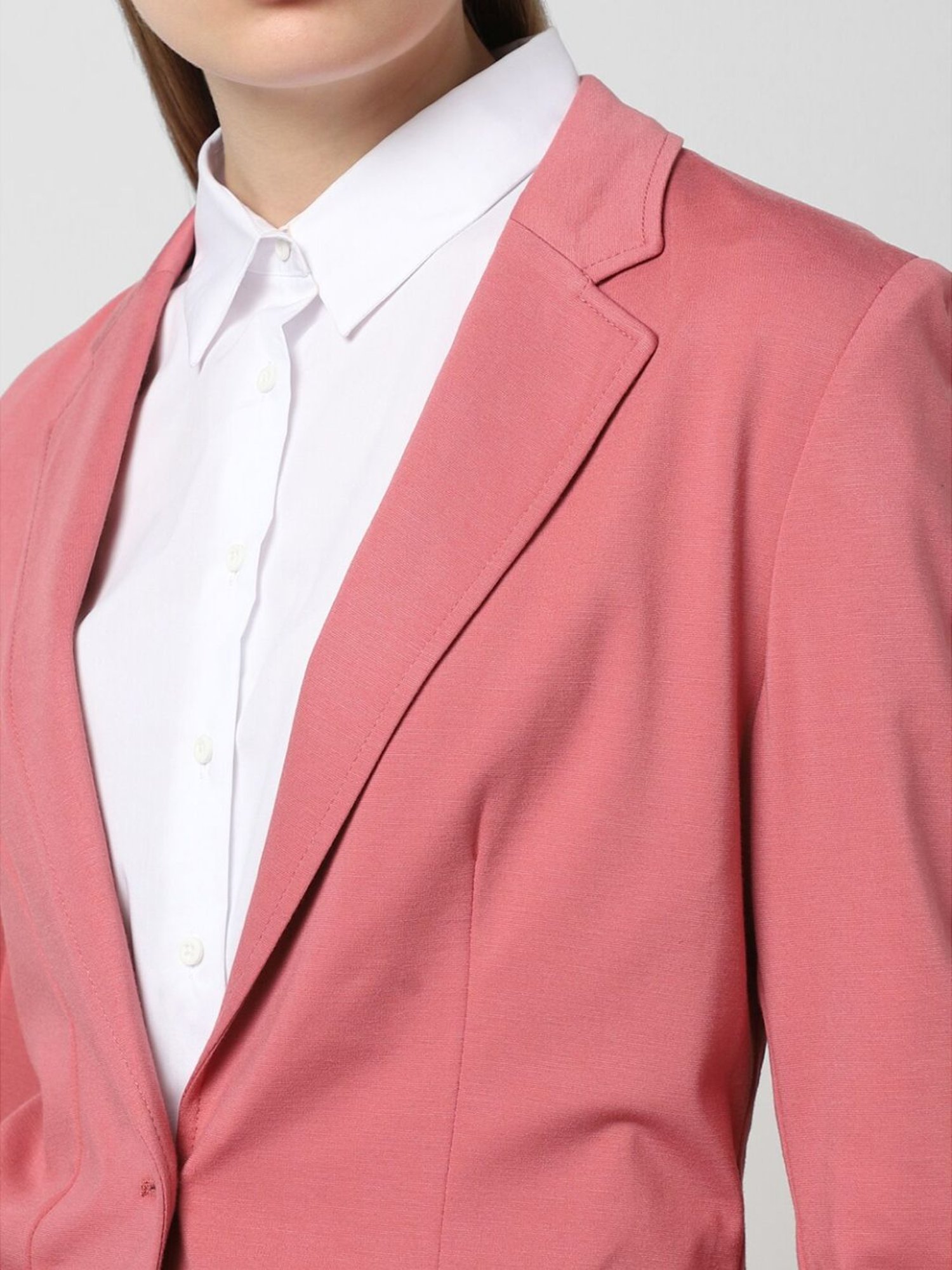 Van heusen pink on sale blazer