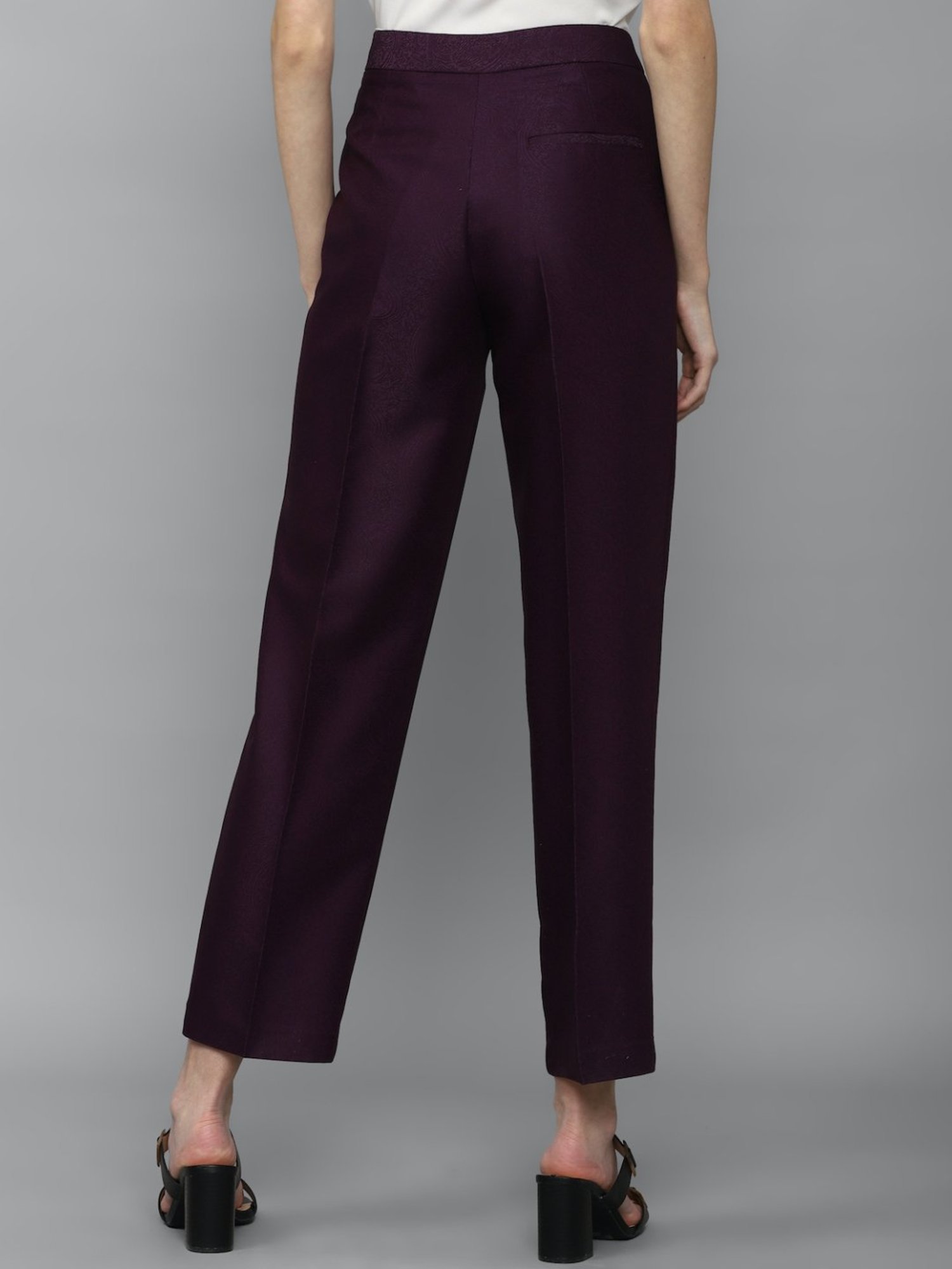 Buy Purple Trousers & Pants for Women by Vero Moda Online | Ajio.com