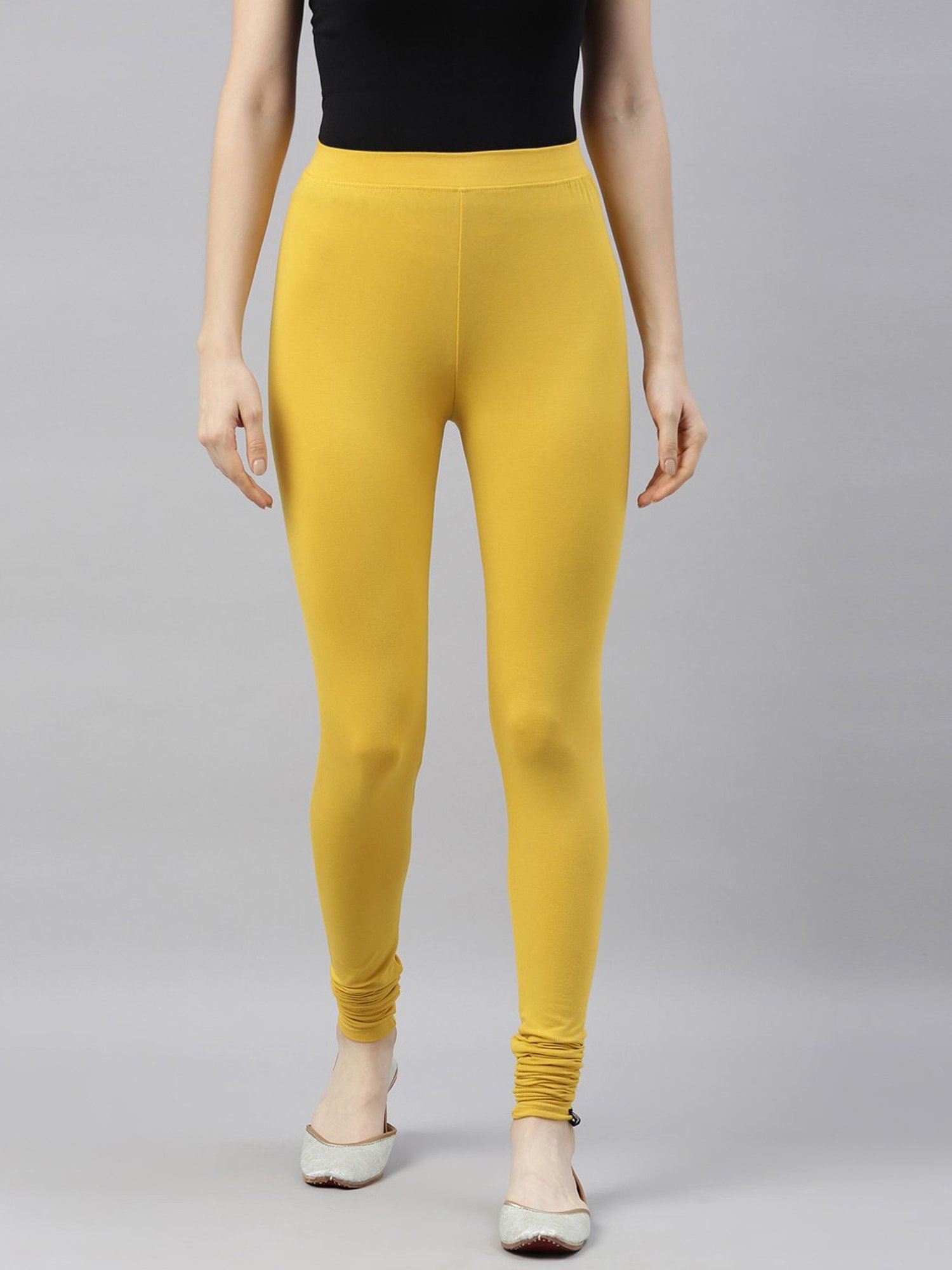 Yellow Womens Leggings And Churidars - Buy Yellow Womens Leggings And  Churidars Online at Best Prices In India | Flipkart.com