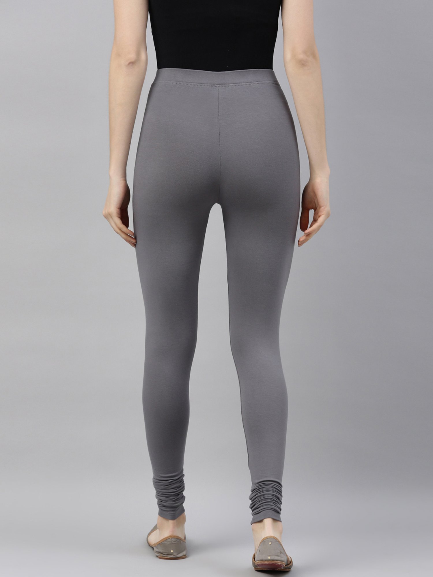 PLAY CURVY Dark Grey High Rise Training Tights