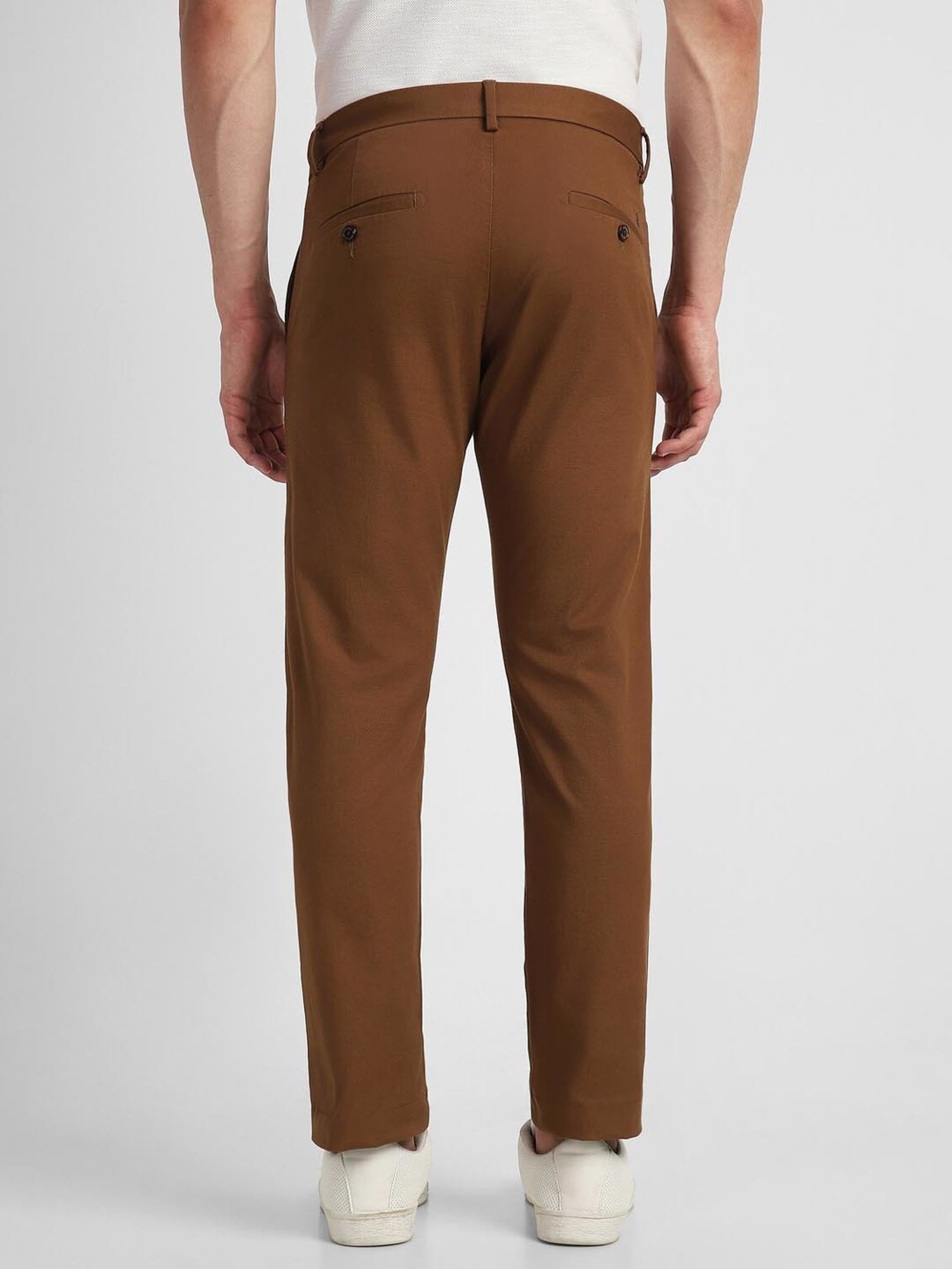 Buy Brown Trousers & Pants for Women by ALLEN SOLLY Online | Ajio.com