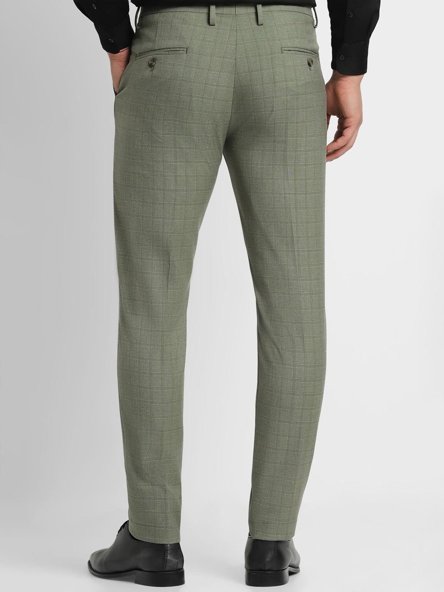 Buy Peter England Men Slim Fit Formal Trousers - Trousers for Men 22245716  | Myntra