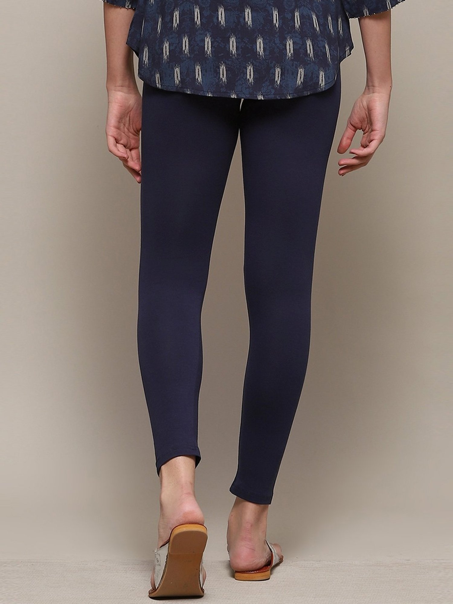 Biba Blue Leggings - Get Best Price from Manufacturers & Suppliers in India