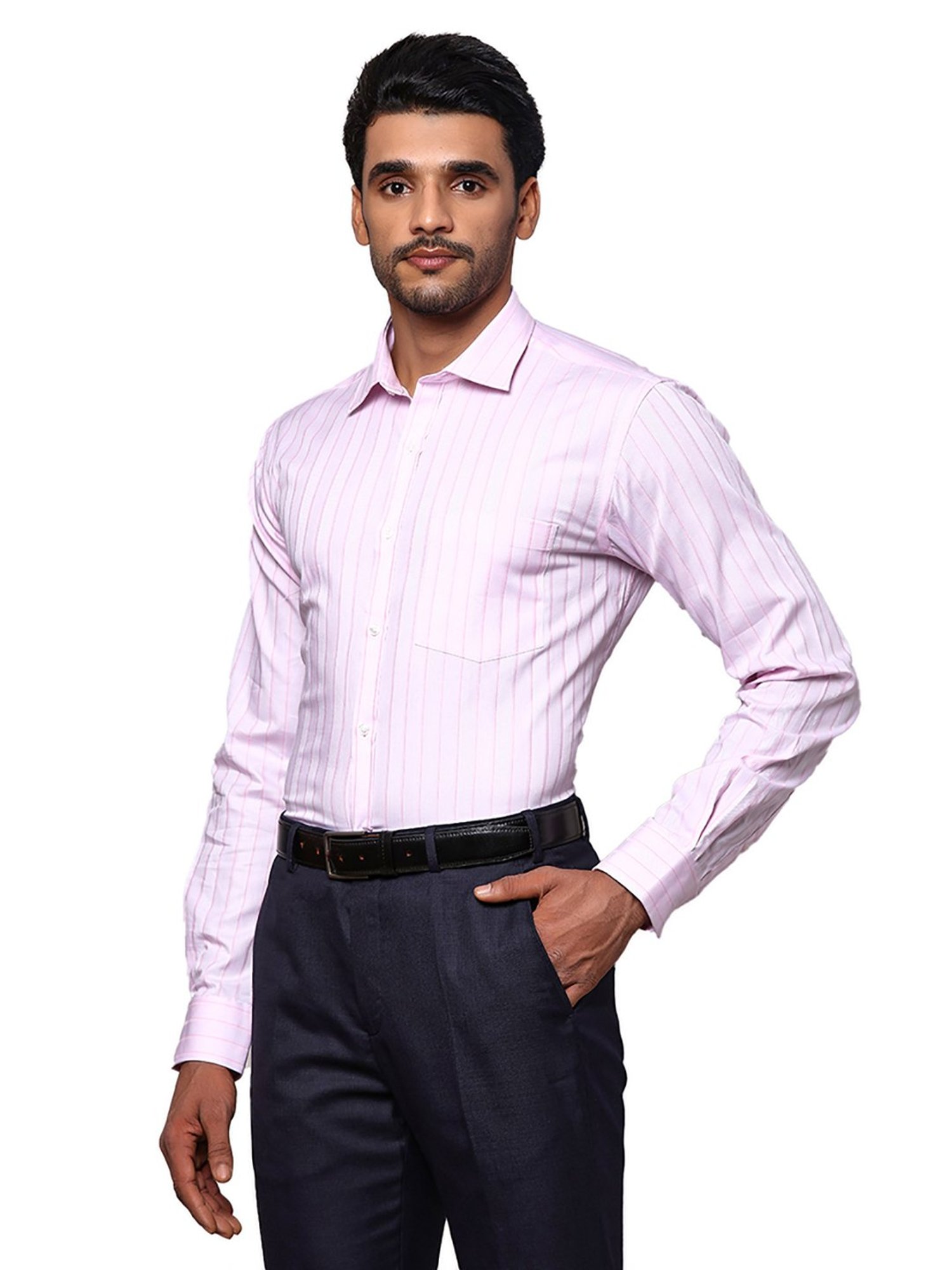Park Avenue Formal Shirts : Buy Park Avenue Dark Violet Shirts Online |  Nykaa Fashion