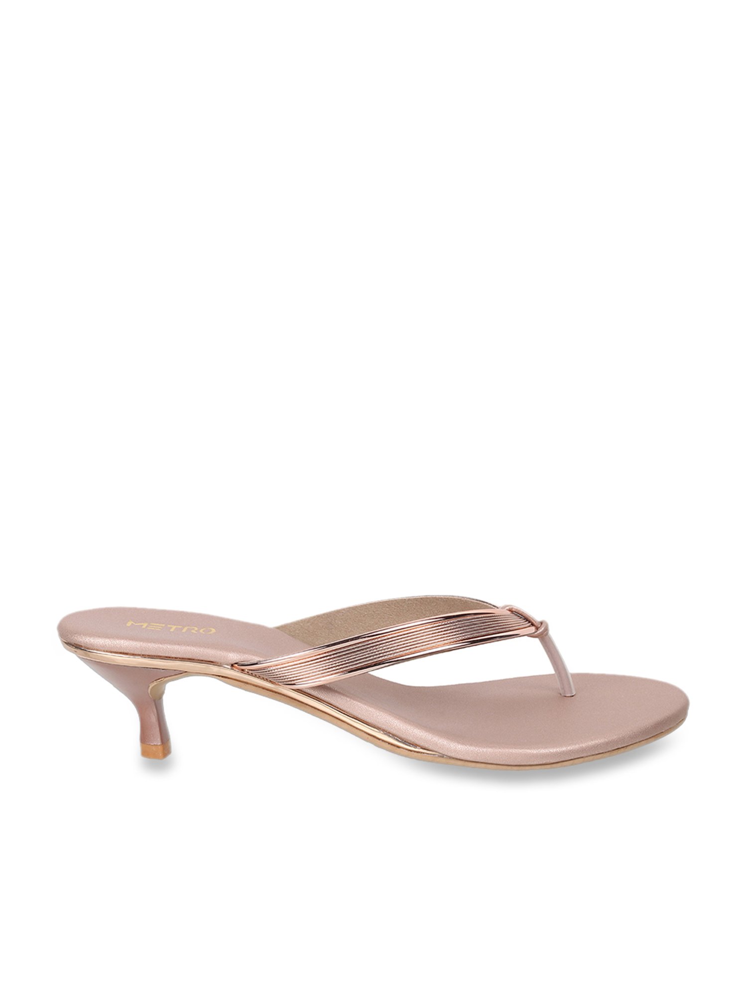 JESSA Pink Leather Strappy Kitten Heel | Women's Heels – Steve Madden