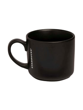 Buy Starbucks Black Ceramic Matte Siren Black Coffee Mug (444ml) at Best  Price @ Tata CLiQ