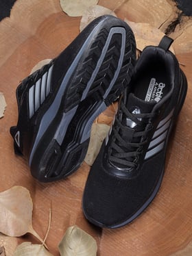 Action Men s Black Running Shoes