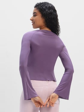 Buy Forever 21 Purple Scoop Neck Top for Women Online @ Tata