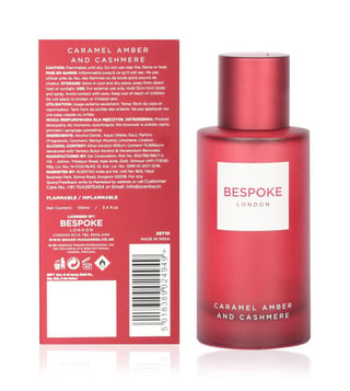 Buy BESPOKE London Caramel Amber Cashmere Eau De Parfum 100 ml