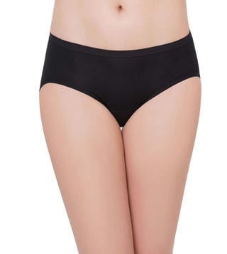 Buy Hygieni Mid Waist Full Coverage Day Period Panty - Beige Online