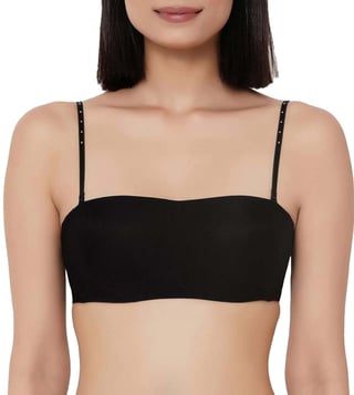 Basic Mold Padded Wired Half Cup Strapless Bandeau T Shirt, 54% OFF