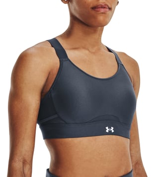 Under Armour Womens Infinity Low Sports Bra (Grey)