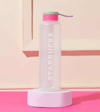 Transparent water deals bottle