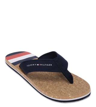 Tommy hilfiger clearance navy flip flops