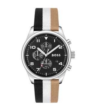 Buy BOSS 1514062 CLiQ Men Tata @ View Chronograph Watch for Luxury Online