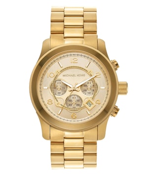 Buy MICHAEL Michael Kors Online Chronograph Watch for Runway Tata CLiQ MK9074 Luxury Men 