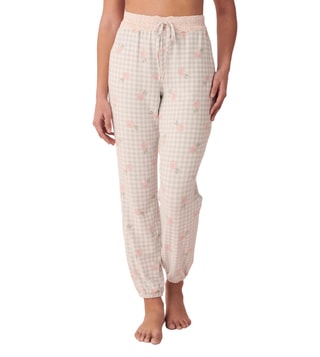Buy La Vie En Rose Plaid Pyjama Pants Online