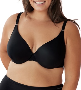 AVENUE BODY | Women's Plus Size Back Smoother Bra - black - 40DD