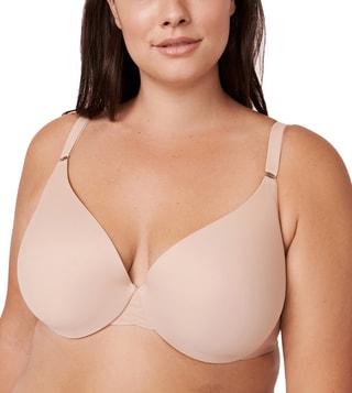 Buy Wacoal Padded Wired Medium Coverage Lace Bra - Orange at Rs.900 online