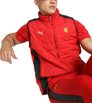 Puma Scuderia Ferrari Track Jacket - Black - Mens - Shoplifestyle-gemektower.com.vn