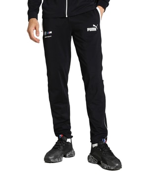 Buy Puma BMW Motorsport Black Slim Fit Trackpants for Men Online @ Tata  CLiQ Luxury