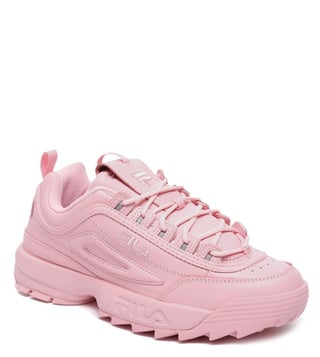 Fila shoes on sale pink disruptor