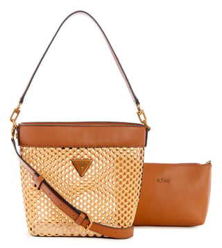 Guess vikky tote outlet cognac