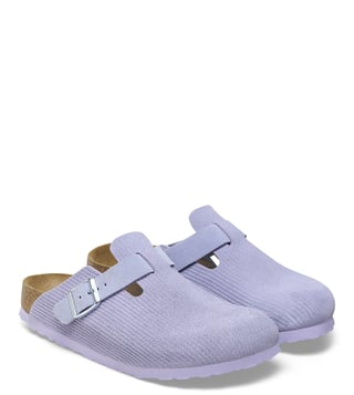 Purple 2025 birkenstock clogs