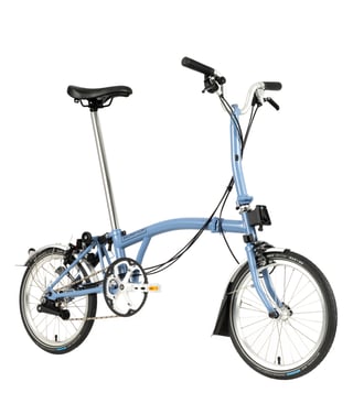 Buy Brompton Cloud Blue C Line Explore Bicycle Mid Online Tata