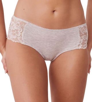 Buy la Vie en Rose Cotton And Lace Detail Hiphugger Panty for Women Online  @ Tata CLiQ Luxury