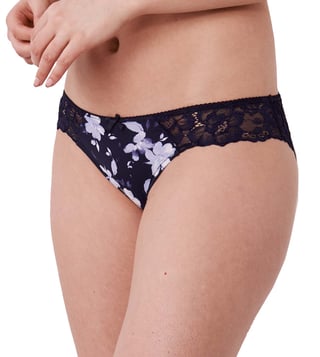 Buy la Vie en Rose Microfiber And Lace Bikini Panty for Women Online @ Tata  CLiQ Luxury