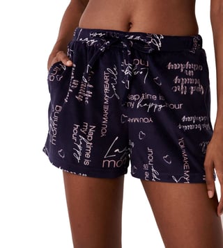 Long pyjama best sale shorts womens