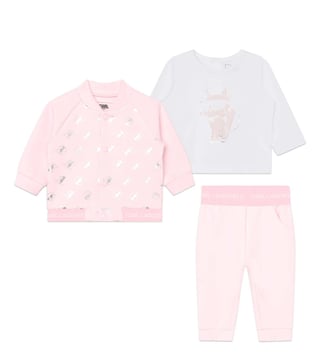 Karl Lagerfeld Kids Choupette-logo sweatshirt - Pink